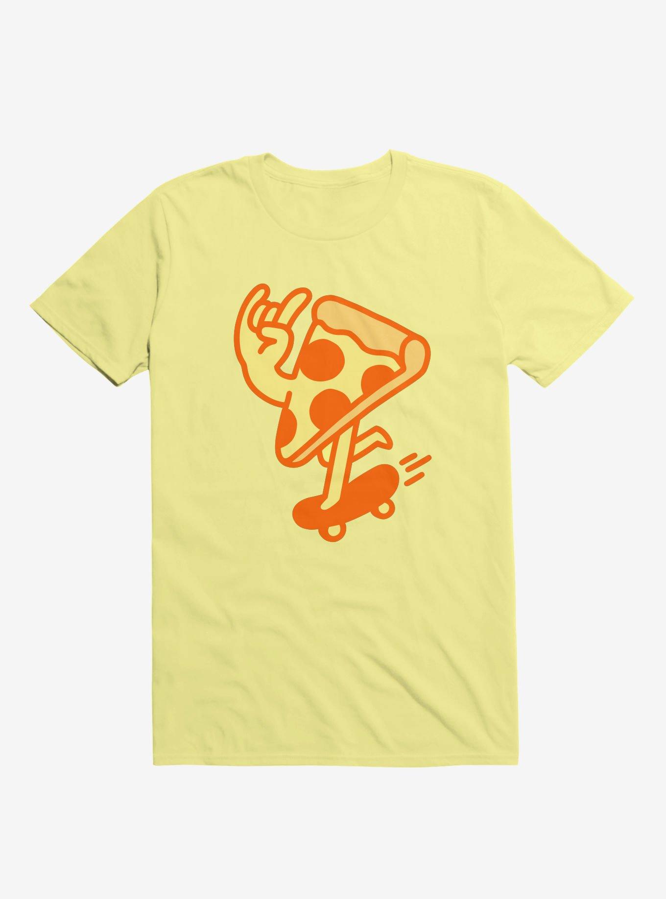 Rad Pizza Yellow T-Shirt, YELLOW, hi-res