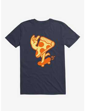 Rad Pizza Navy Blue T-Shirt, , hi-res