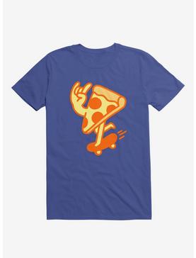 Rad Pizza Royal Blue T-Shirt, , hi-res