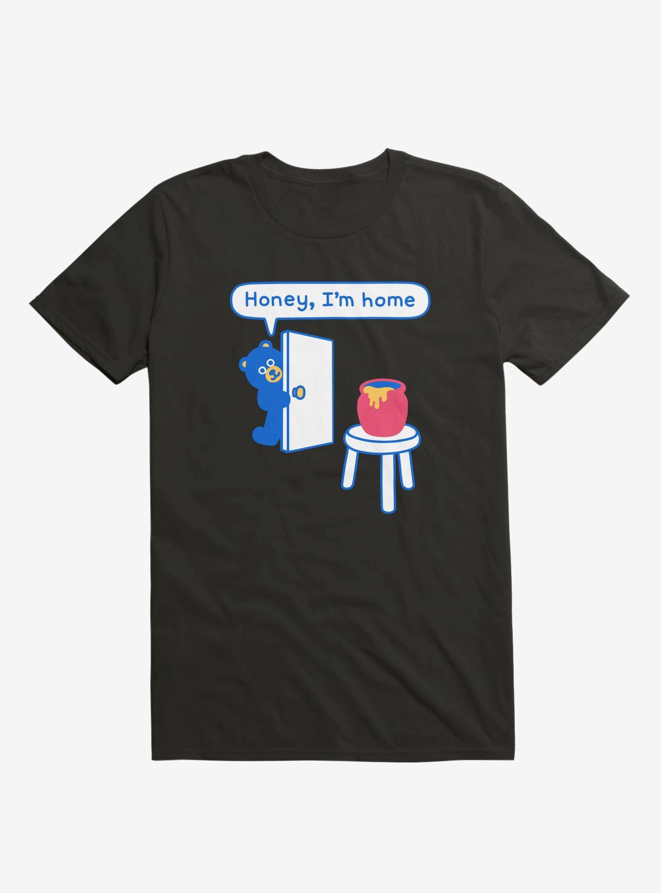 Honey Bear Black T-Shirt, , hi-res