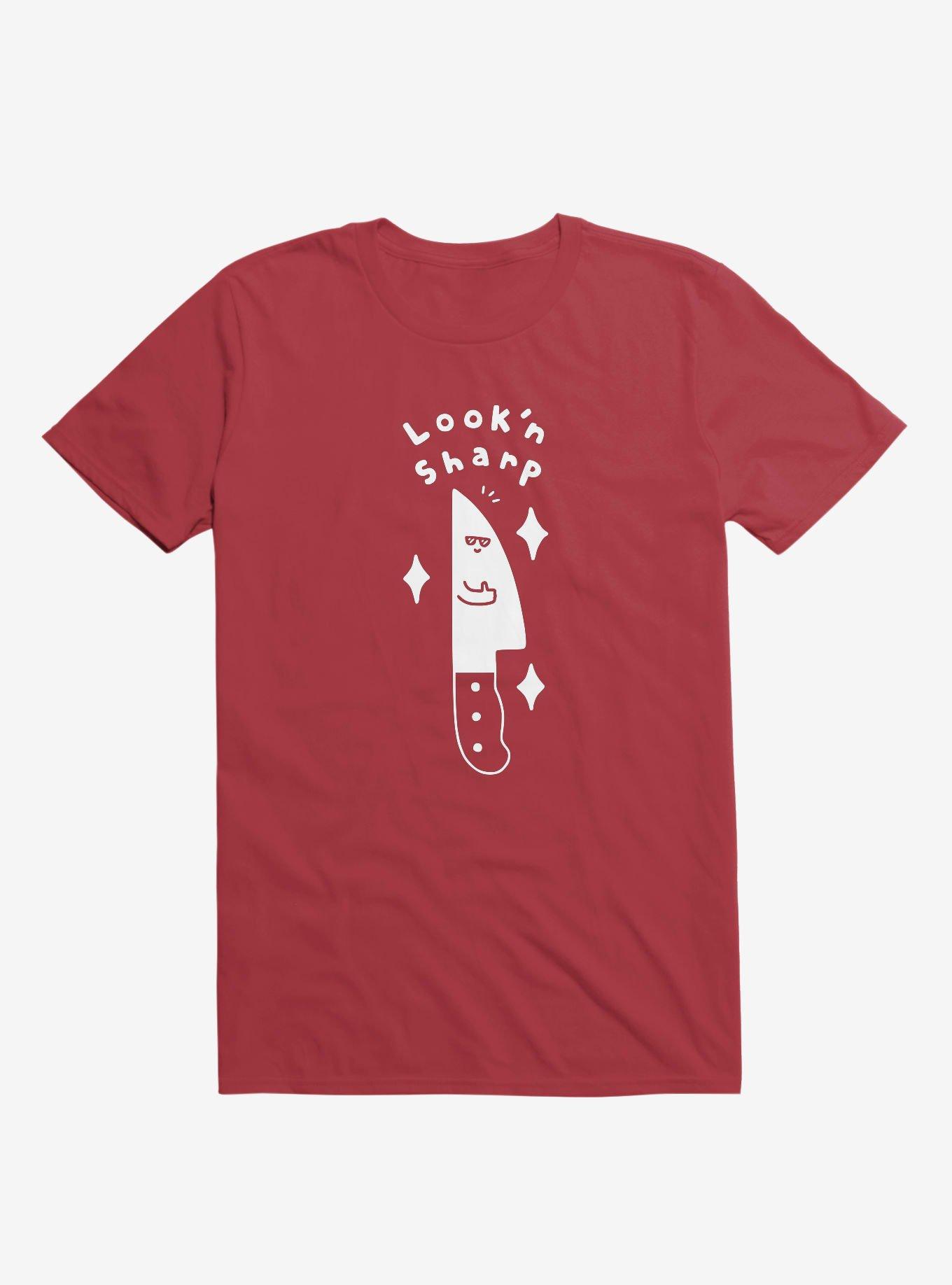 Look'n Sharp Knife Red T-Shirt, , hi-res