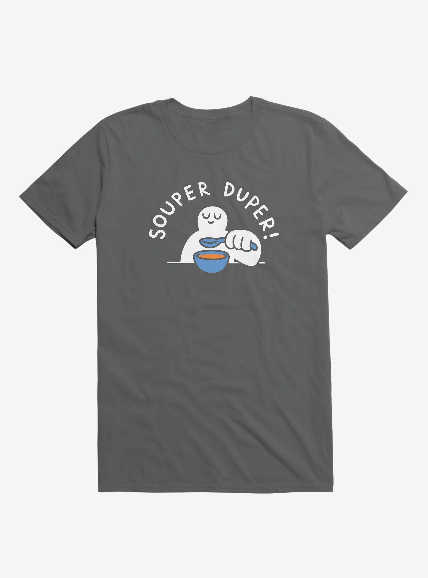 Souper Duper! Asphalt Grey T-Shirt, ASPHALT, hi-res