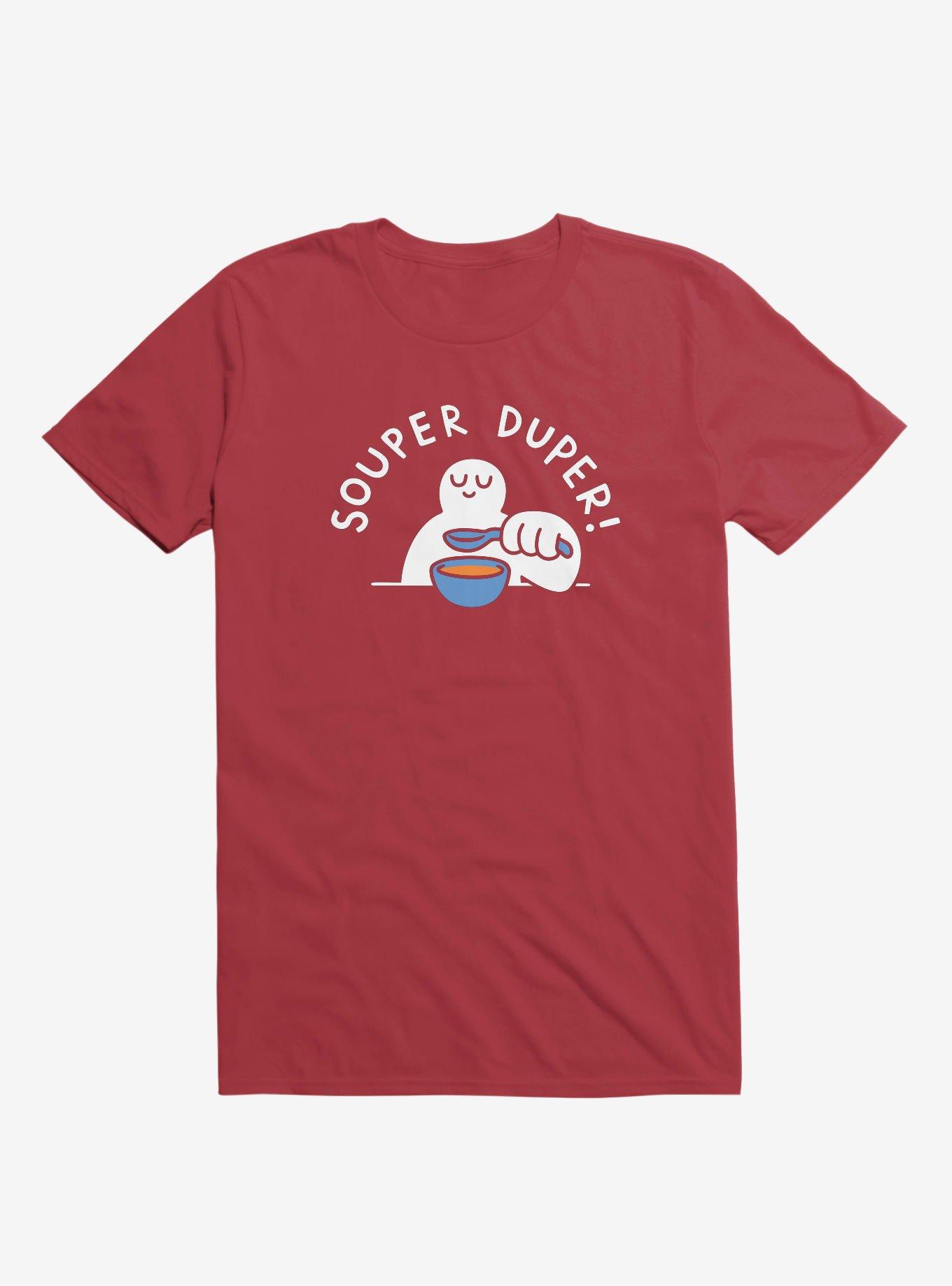 Souper Duper! Red T-Shirt, , hi-res