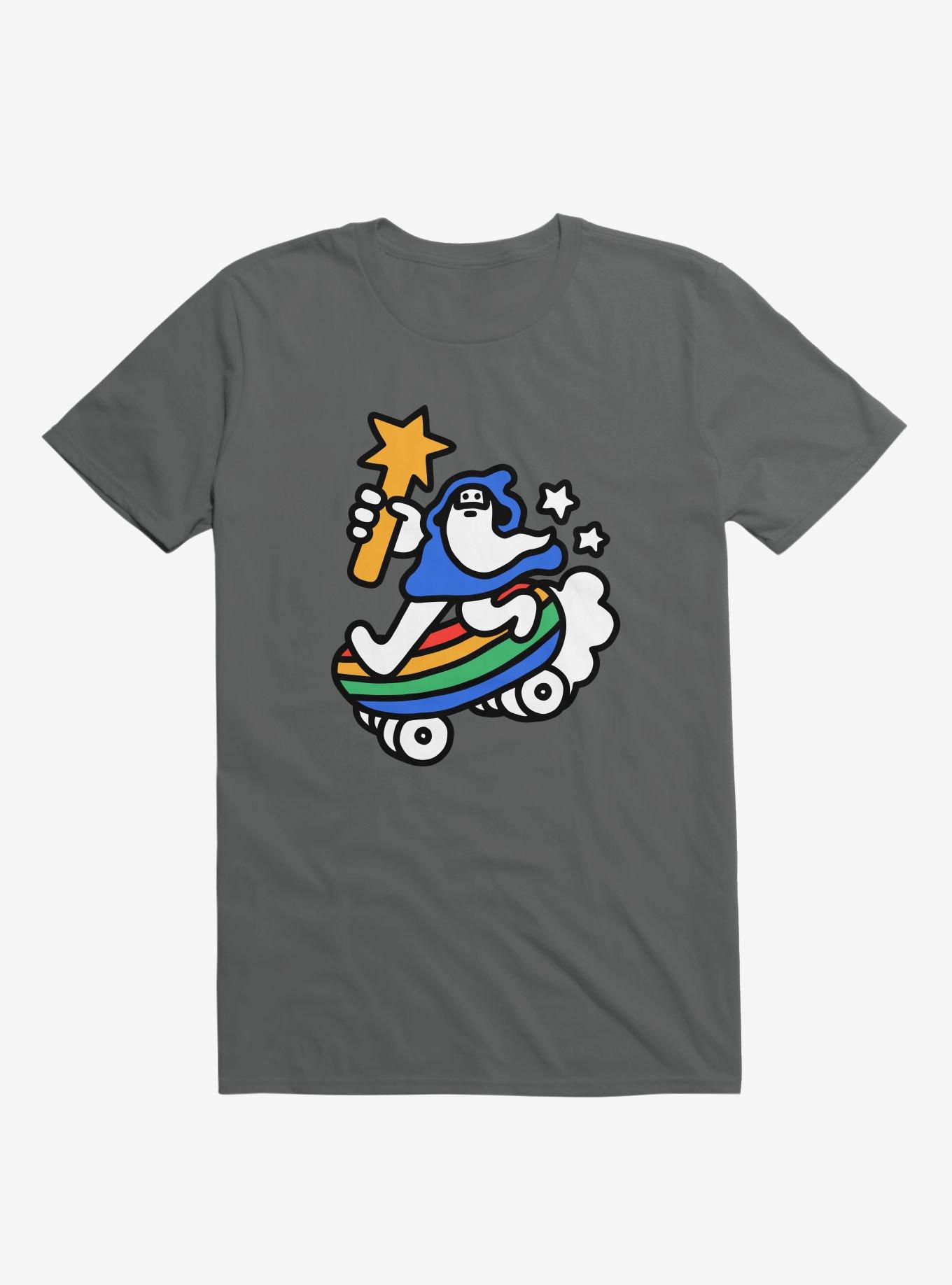 The Raddest Wizard Of All Time Asphalt Grey T-Shirt, , hi-res