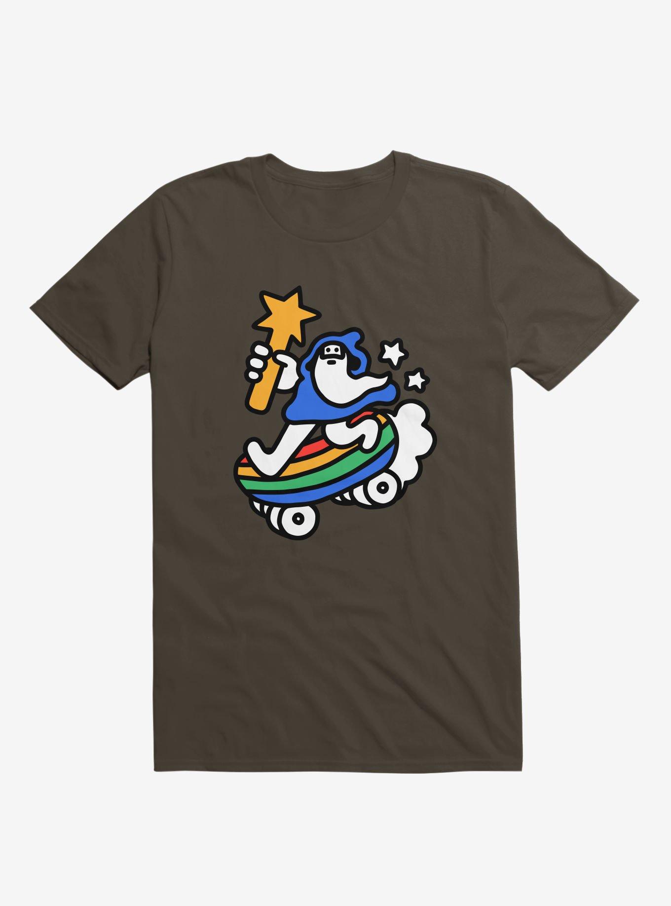 The Raddest Wizard Of All Time Brown T-Shirt, BROWN, hi-res