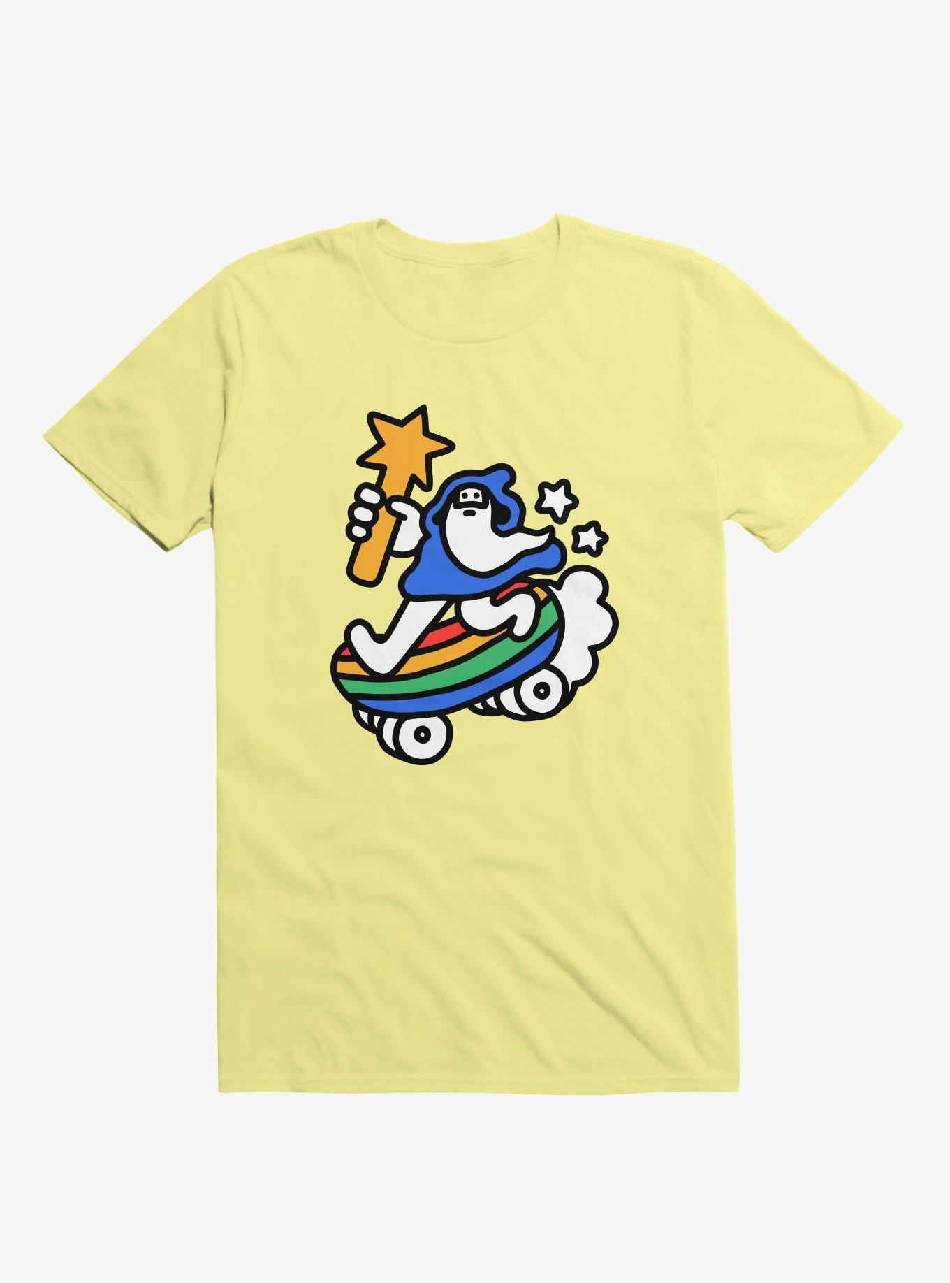 The Raddest Wizard Of All Time Yellow T-Shirt, , hi-res
