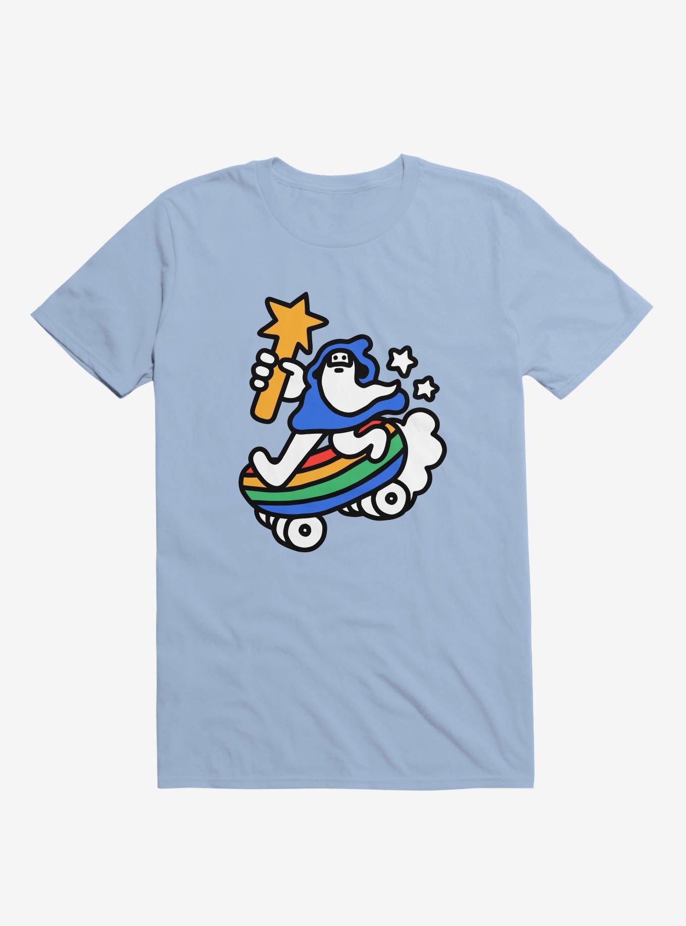 The Raddest Wizard Of All Time Light Blue T-Shirt