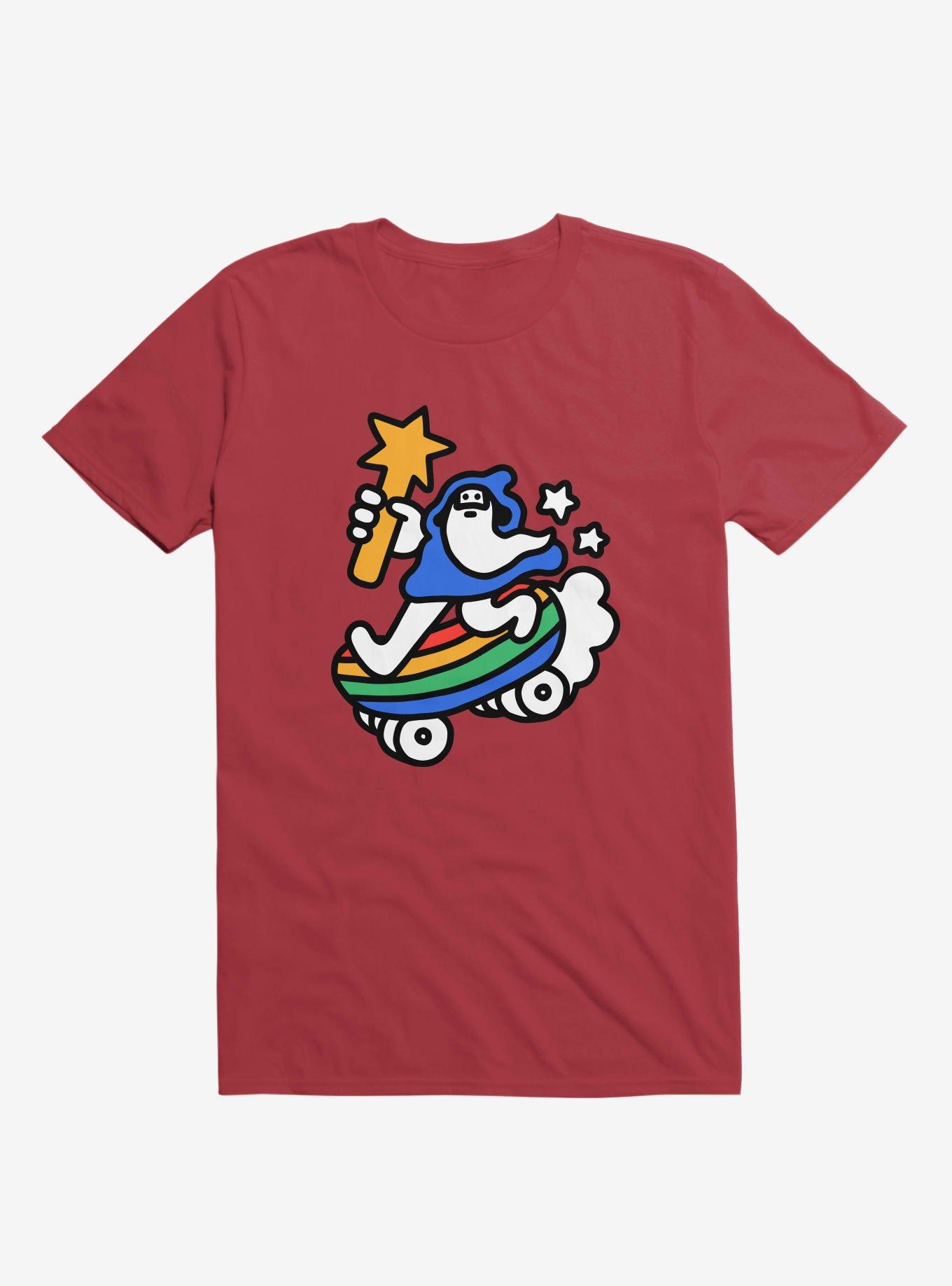 The Raddest Wizard Of All Time Red T-Shirt, RED, hi-res