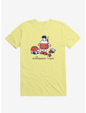 The Homebodies Club Yellow T-Shirt, , hi-res