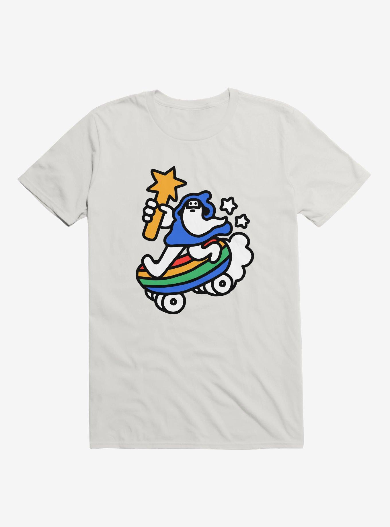 The Raddest Wizard Of All Time White T-Shirt, , hi-res