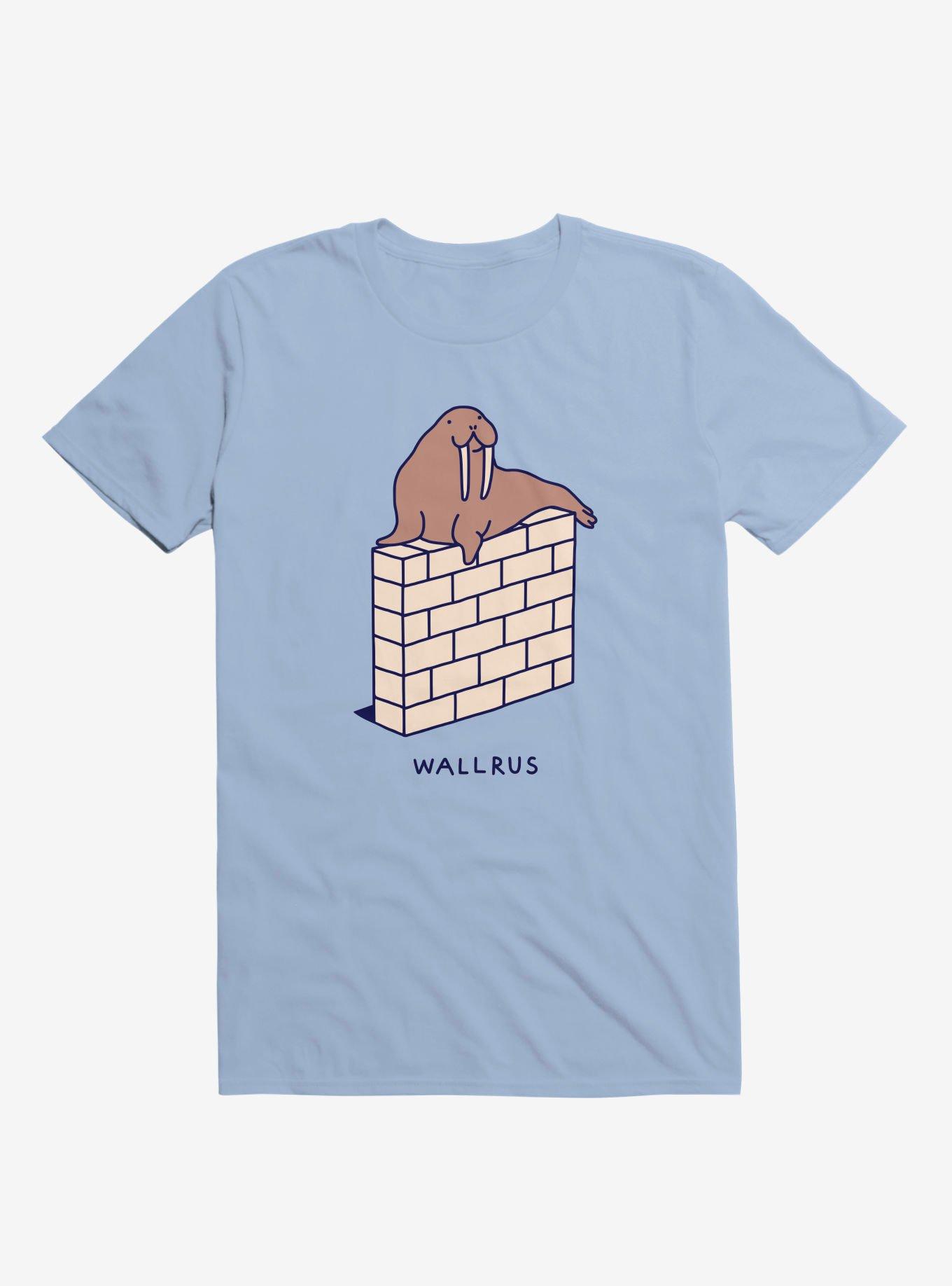 The Wallrus Light Blue T-Shirt, , hi-res