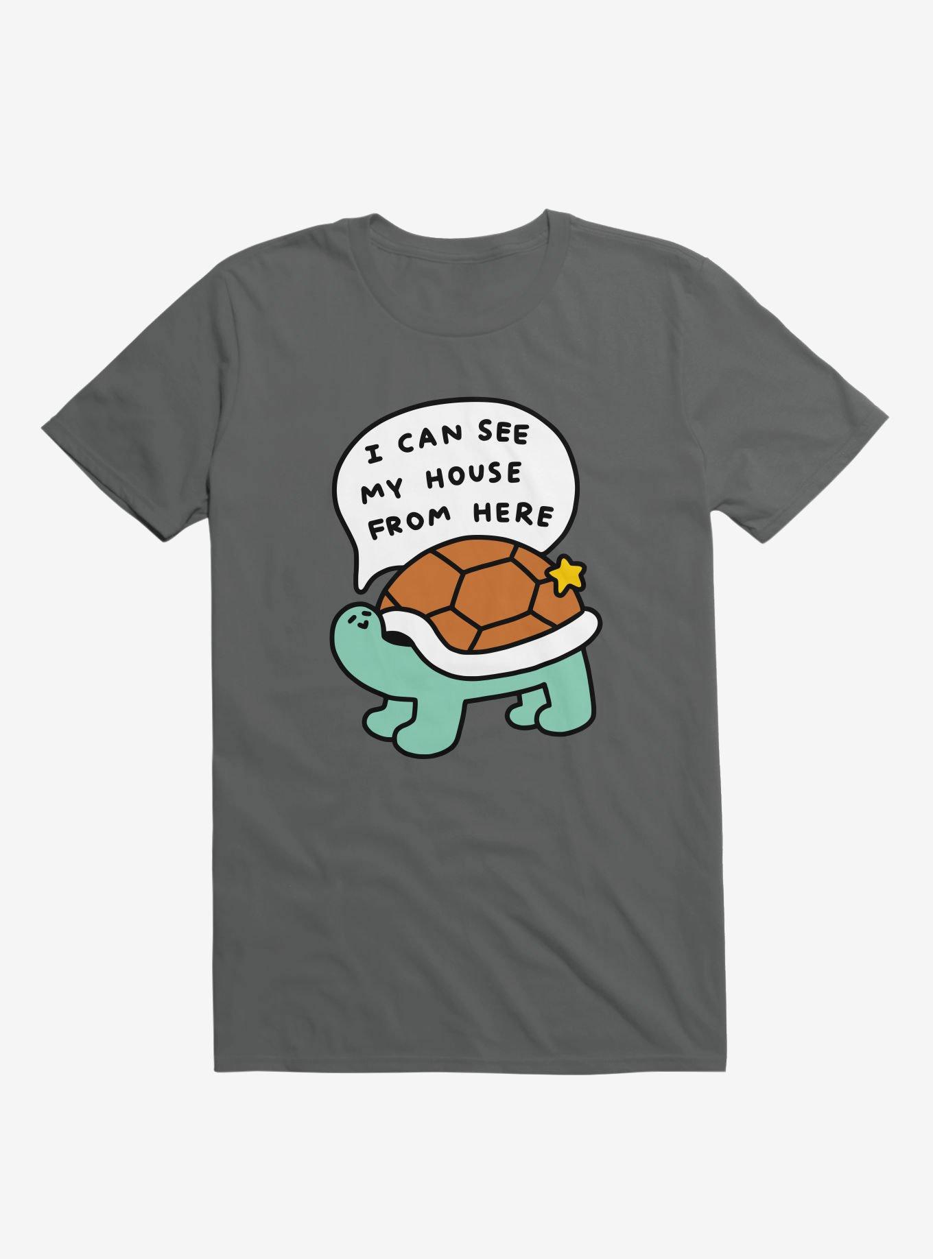 Turtle House Asphalt Grey T-Shirt