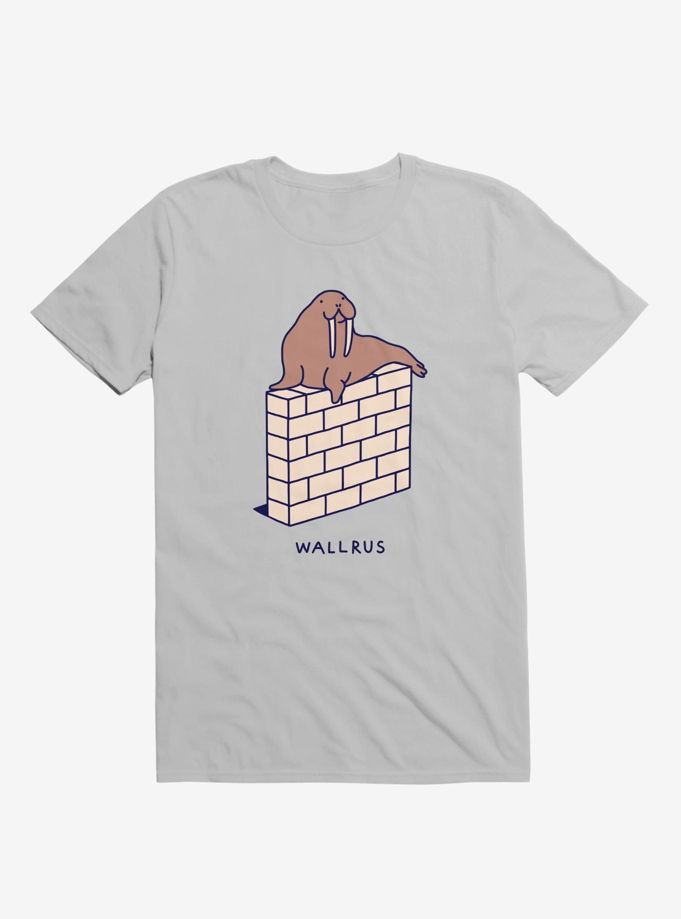 The Wallrus Silver T-Shirt, , hi-res