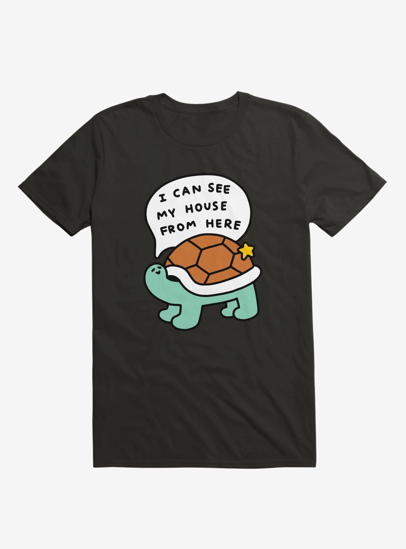 Turtle House Black T-Shirt, , hi-res