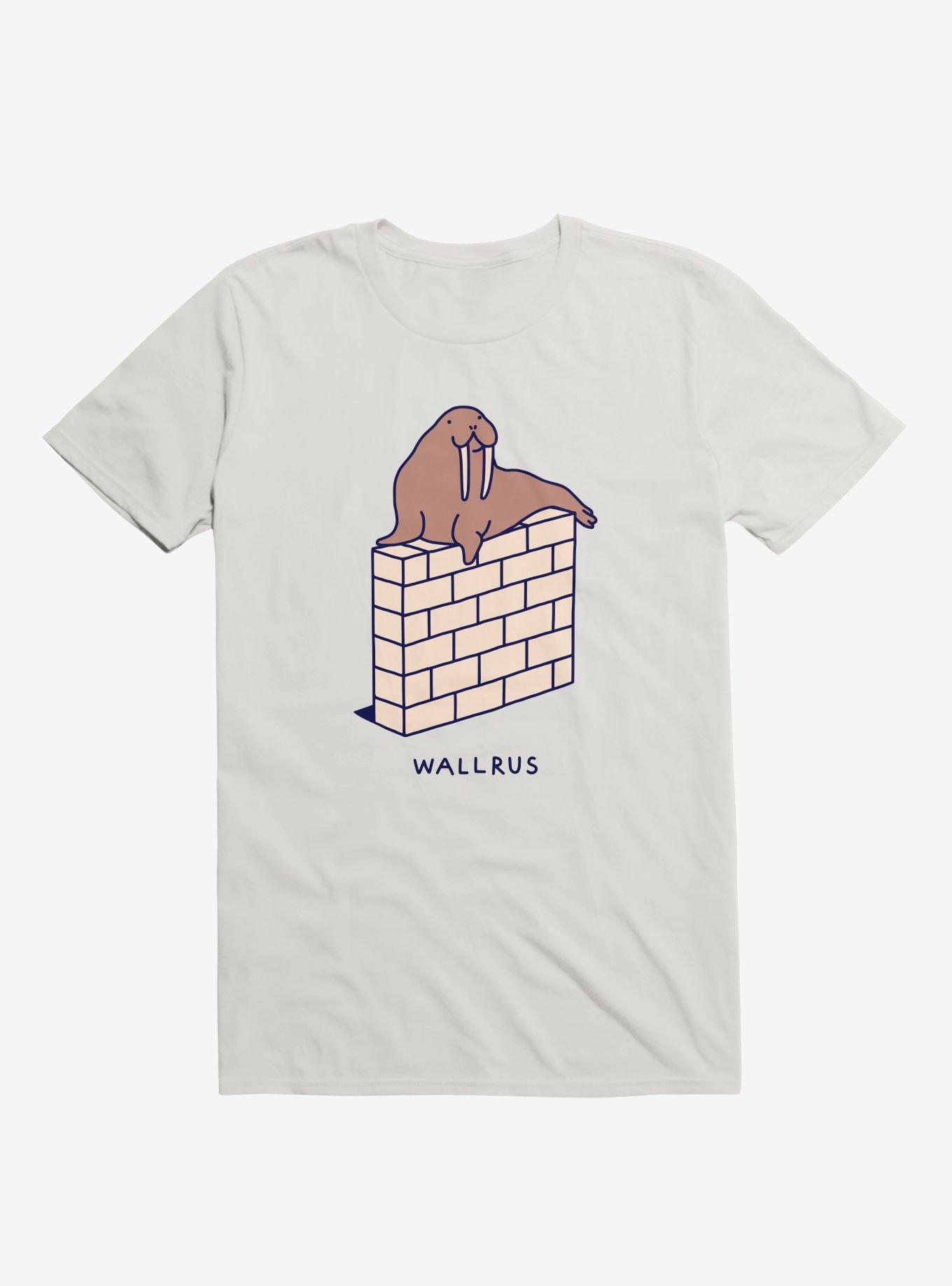 The Wallrus White T-Shirt, , hi-res