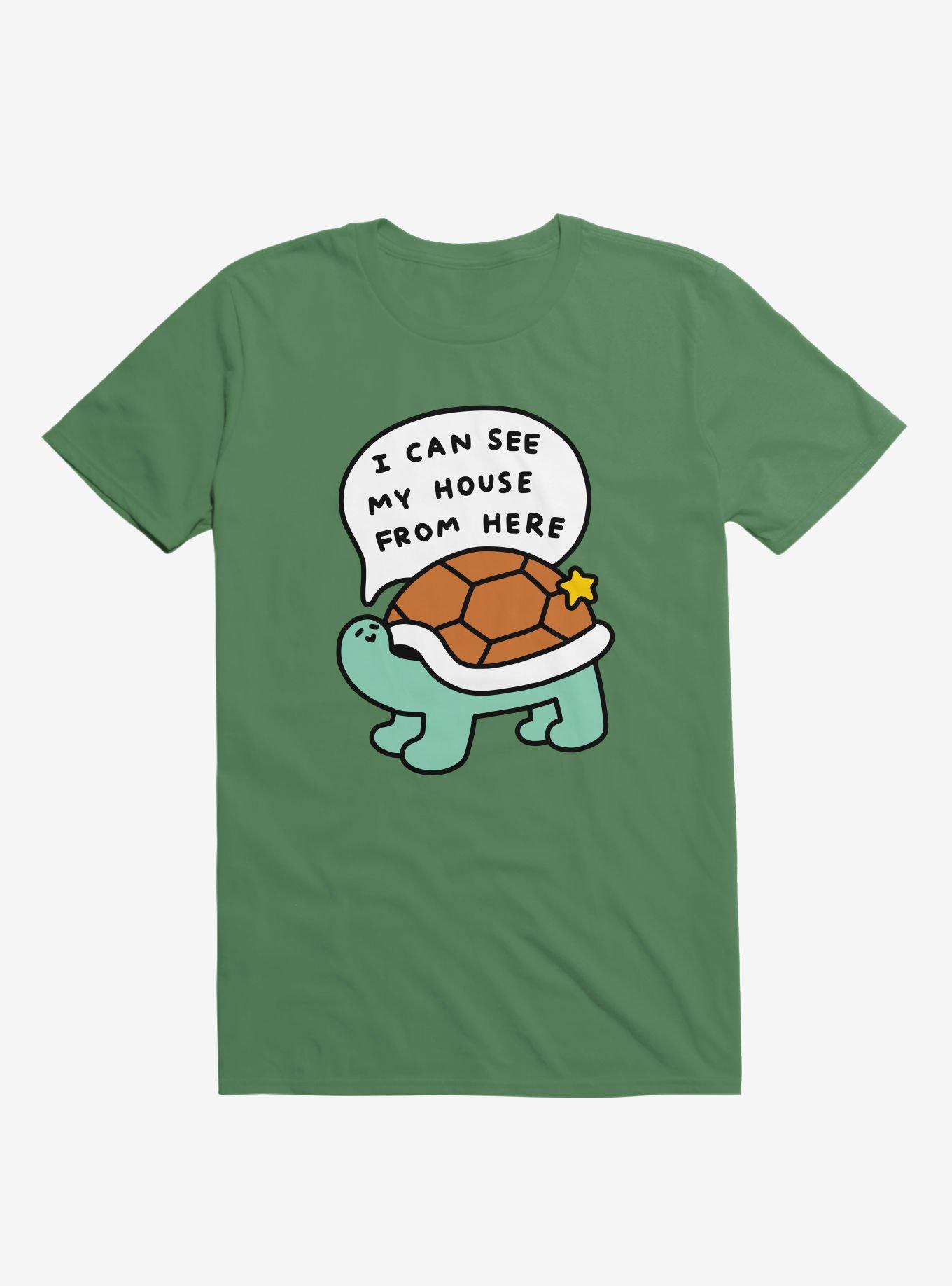 Turtle House Kelly Green T-Shirt, , hi-res