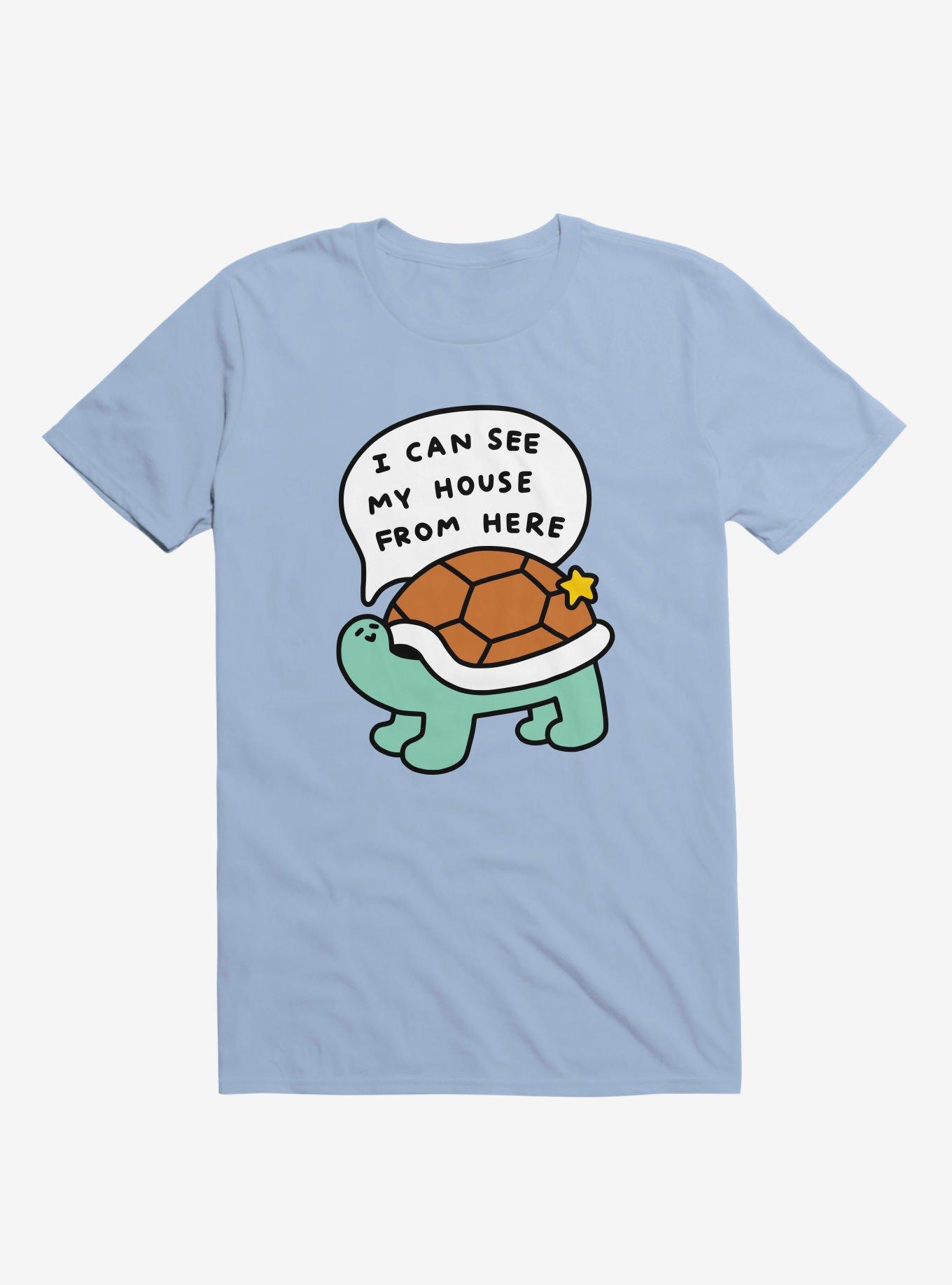 Turtle House Light Blue T-Shirt, LIGHT BLUE, hi-res