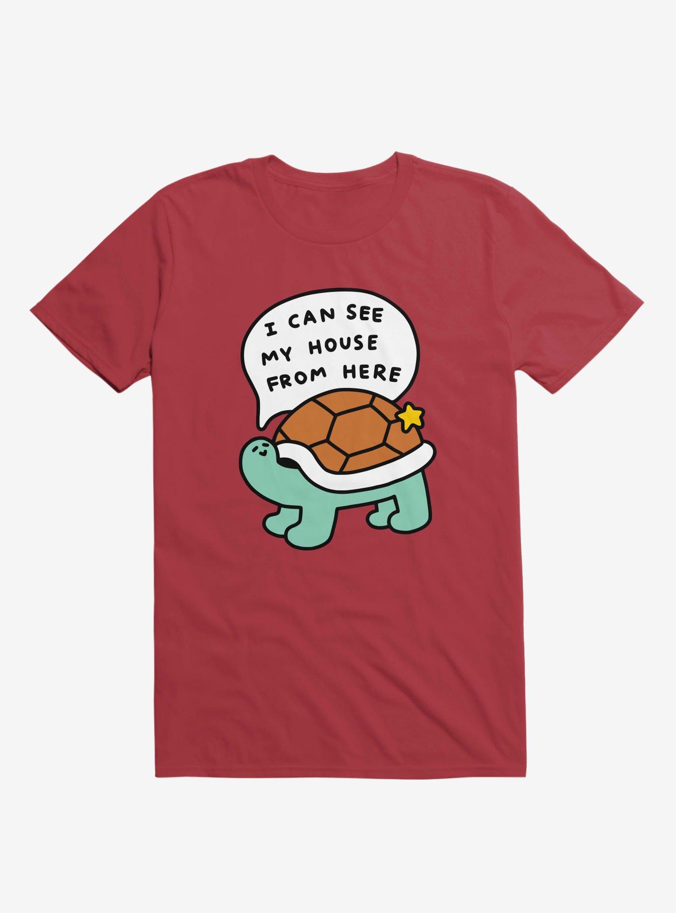 Turtle House Red T-Shirt