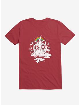This Is Your Cat On Catnip Red T-Shirt, , hi-res