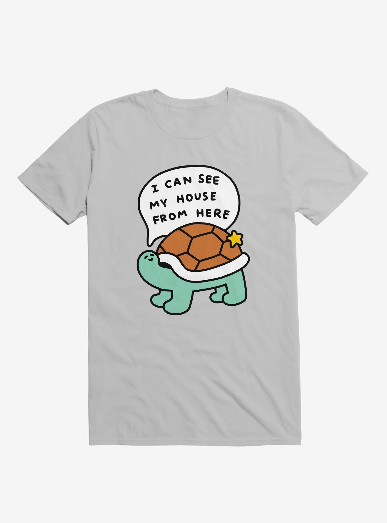 Turtle House Silver T-Shirt, , hi-res