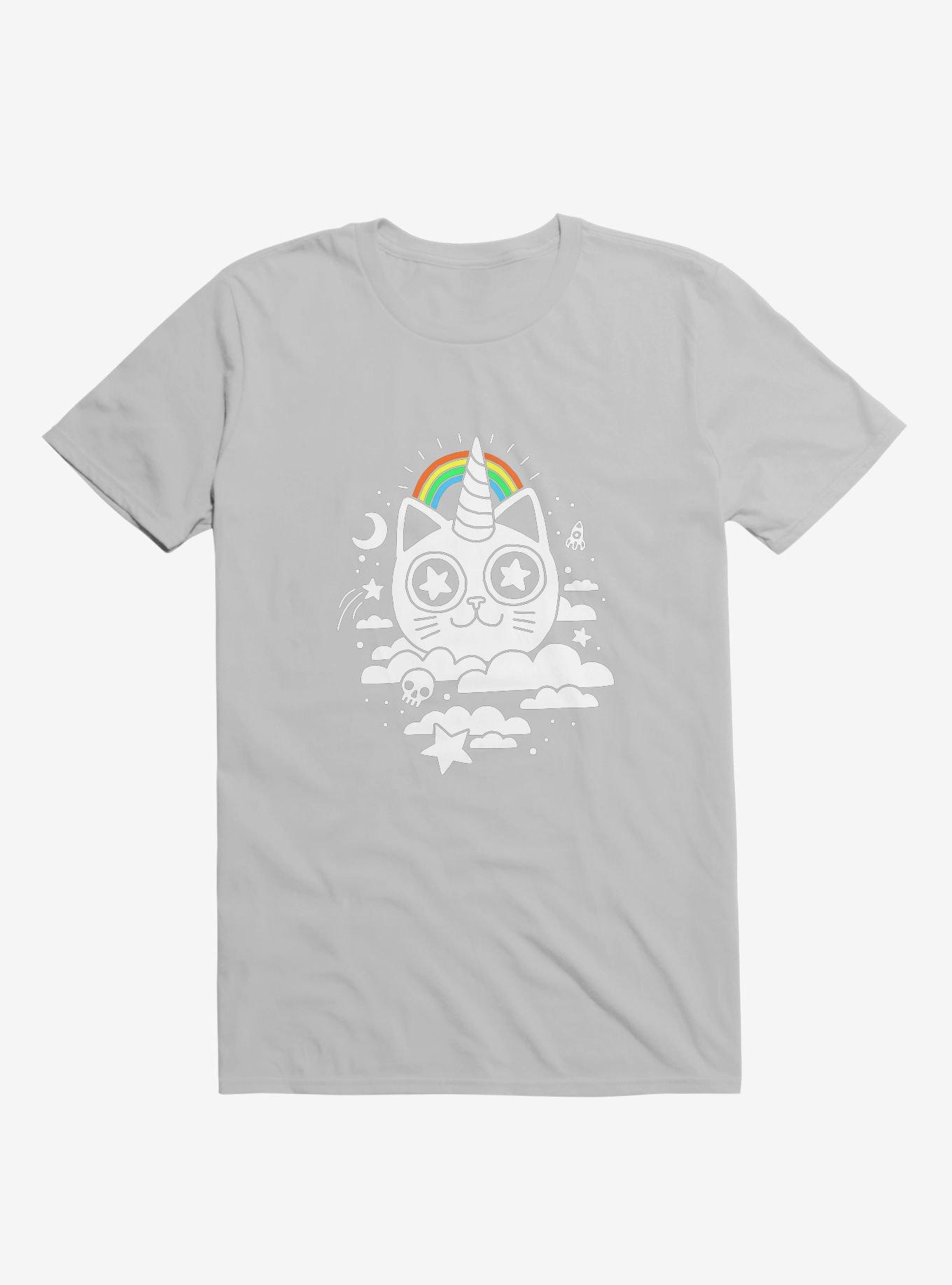 This Is Your Cat On Catnip Silver T-Shirt, , hi-res