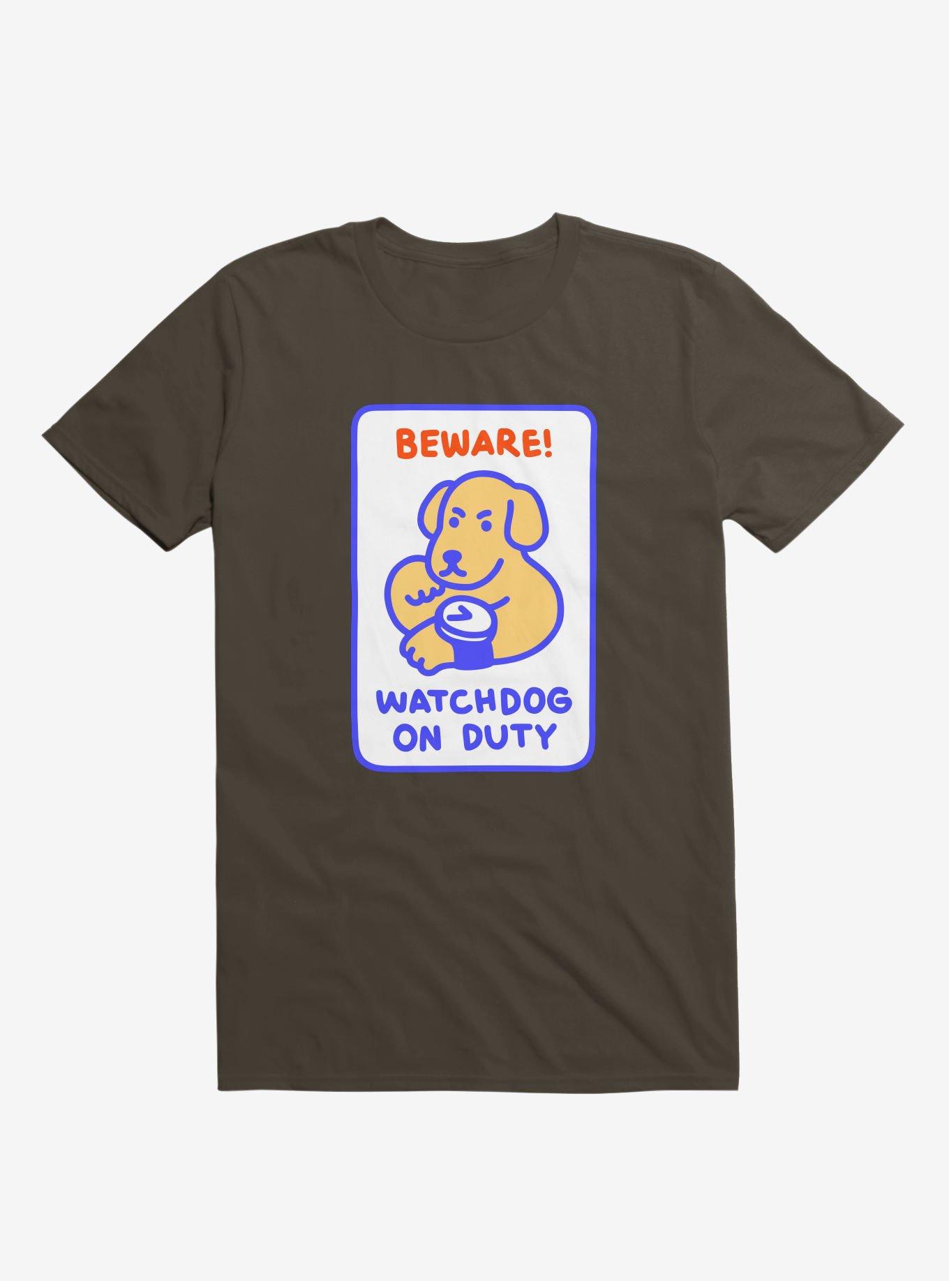 Watchdog Brown T-Shirt, , hi-res