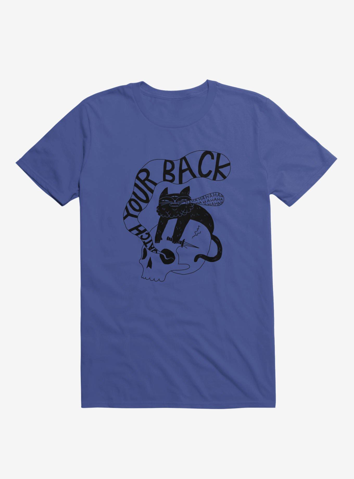 Watch Your Back Royal Blue T-Shirt, , hi-res