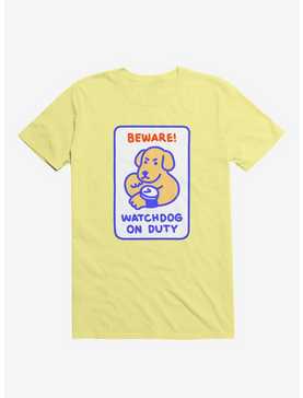 Watchdog Yellow T-Shirt, , hi-res