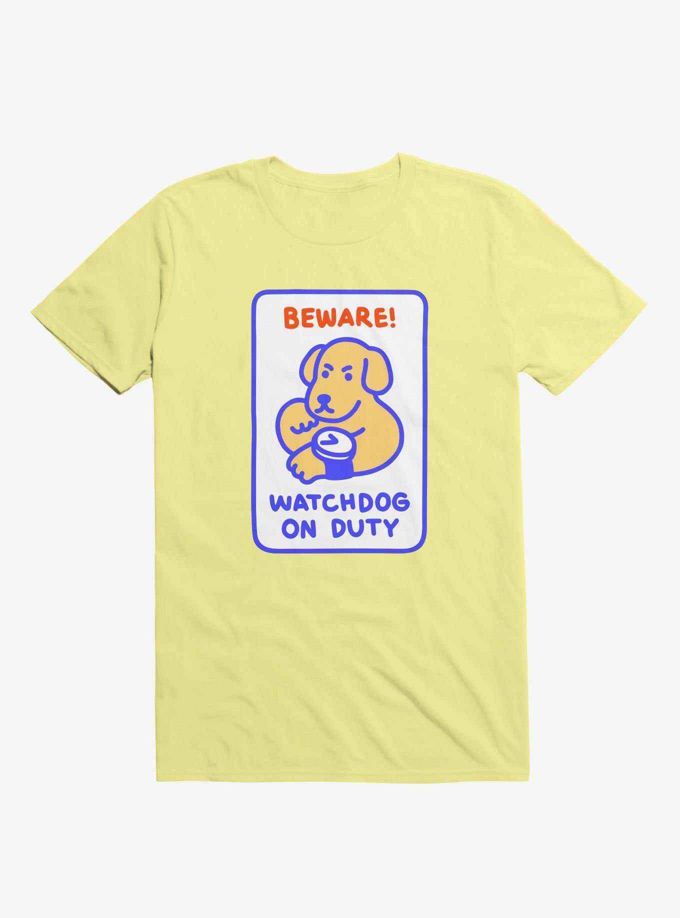 Watchdog Yellow T-Shirt, , hi-res