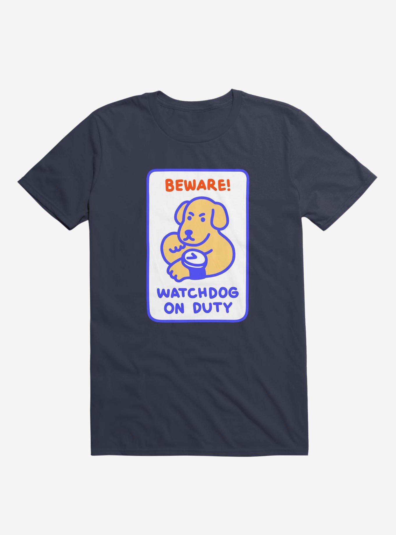 Watchdog Navy Blue T-Shirt, , hi-res