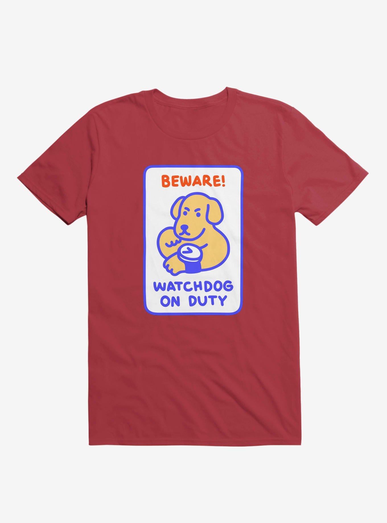 Watchdog Red T-Shirt, , hi-res