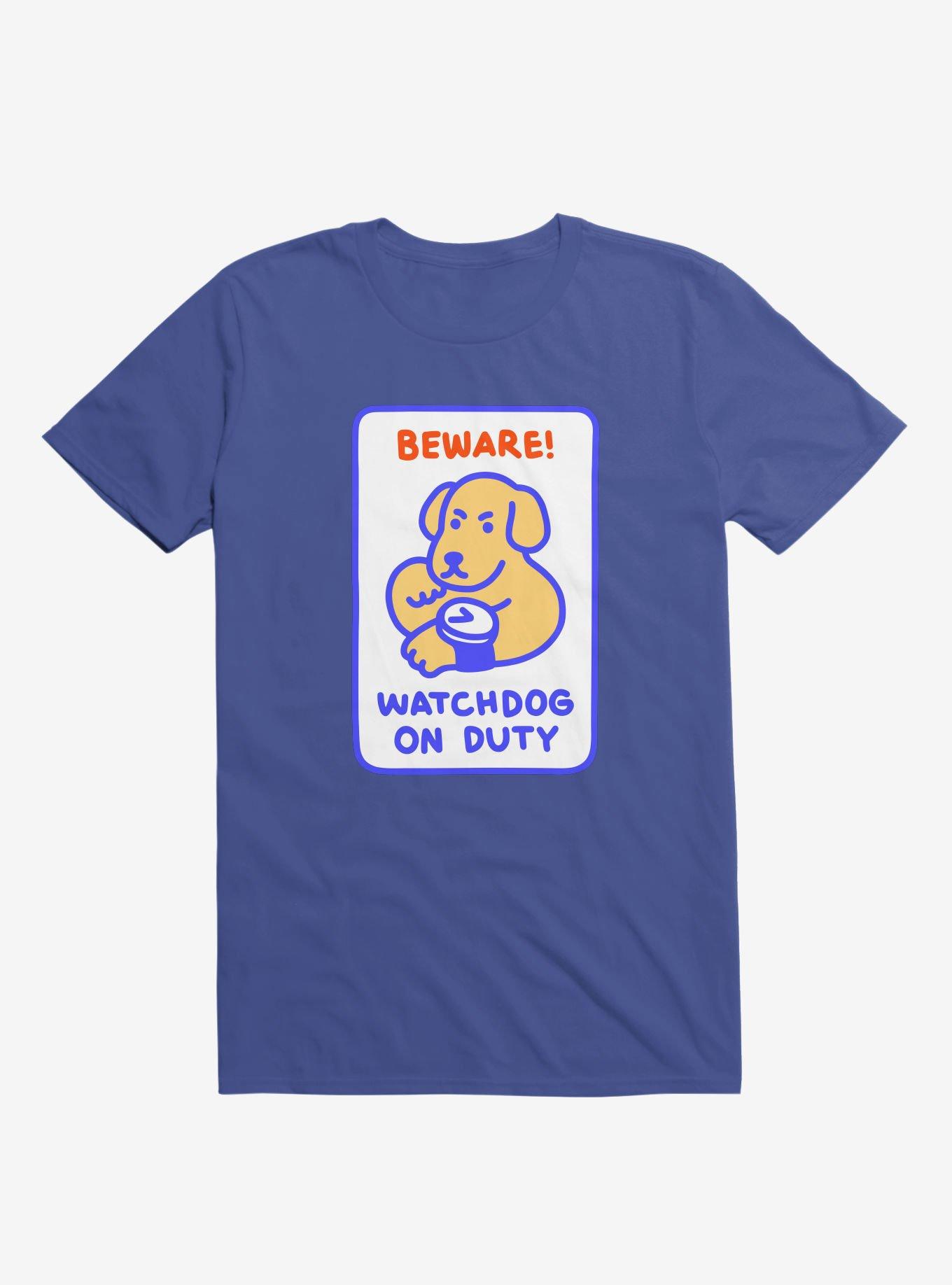 Watchdog Royal Blue T-Shirt, ROYAL, hi-res