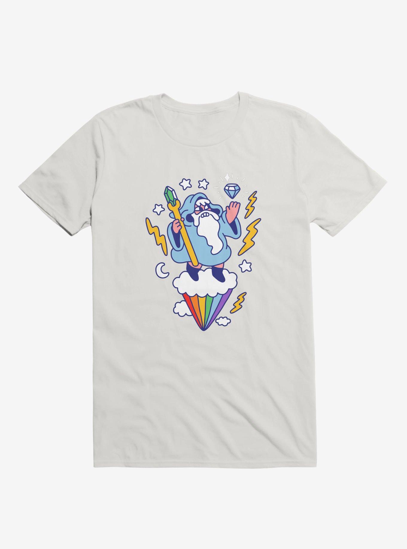 Wizard The Sky White T-Shirt