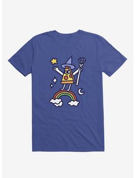 Wizard Pizza Royal Blue T-Shirt, , hi-res