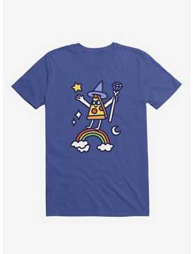 Wizard Pizza Royal Blue T-Shirt, , hi-res