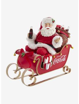 Coke Coca-Cola Santa In Sleigh Table Piece, , hi-res
