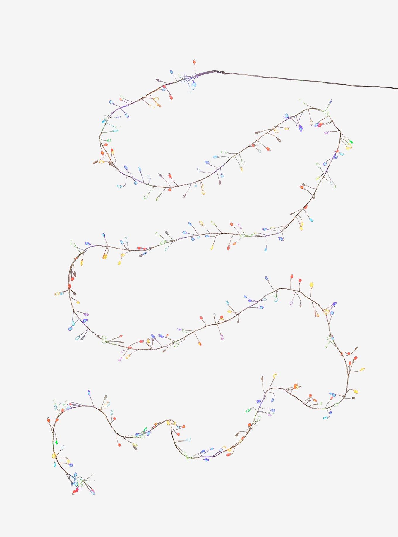 Light Cluster Garland With Rgb Led Lights, , hi-res