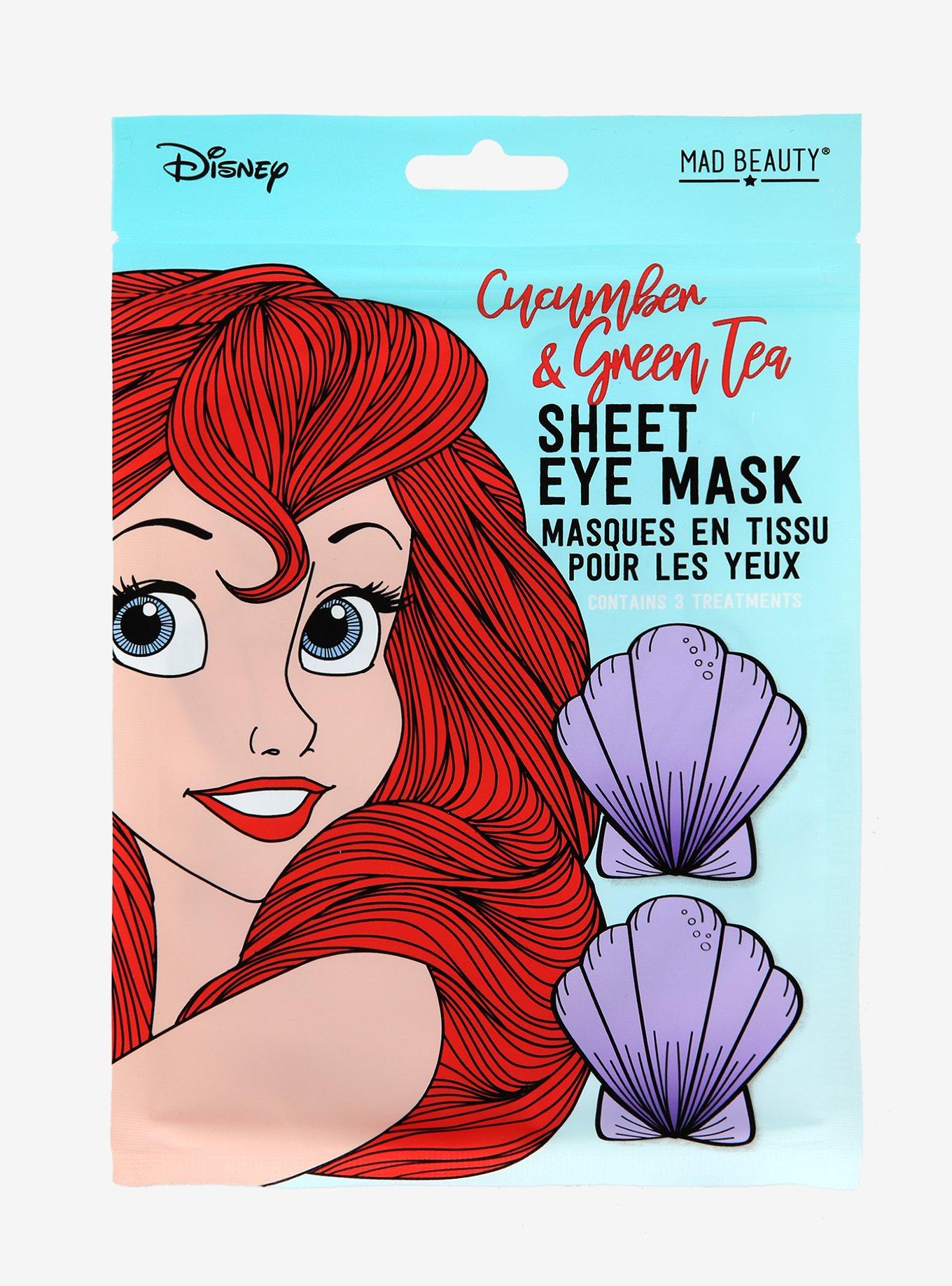 Mad Beauty Disney The Little Mermaid Ariel Sheet Eye Mask, , hi-res