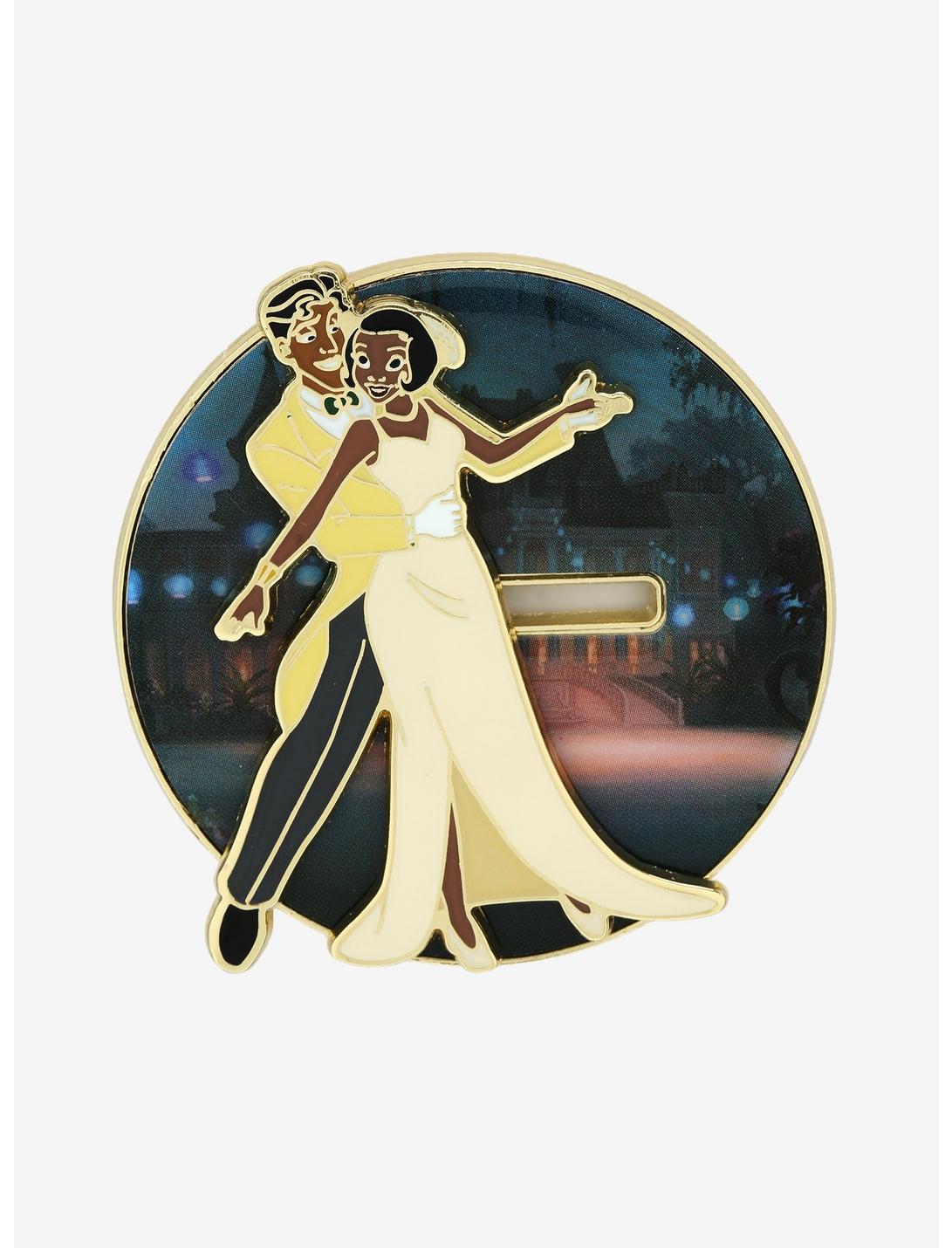 Disney The Princess and the Frog Tiana & Naveen Enamel Pin - BoxLunch Exclusive, , hi-res