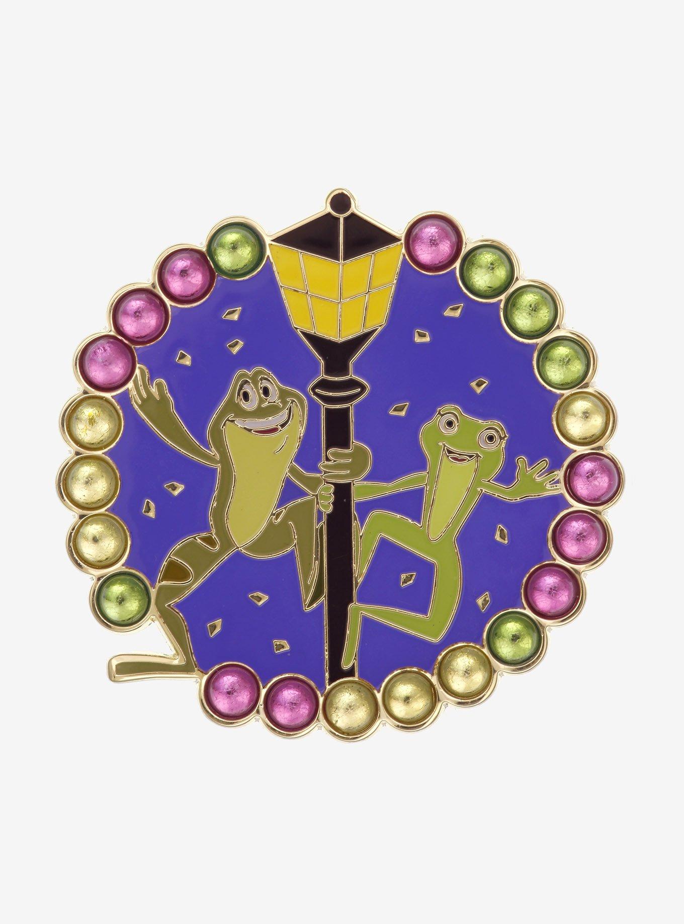 Disney The Princess and the Frog Mardi Gras Enamel Pin - BoxLunch Exclusive, , hi-res