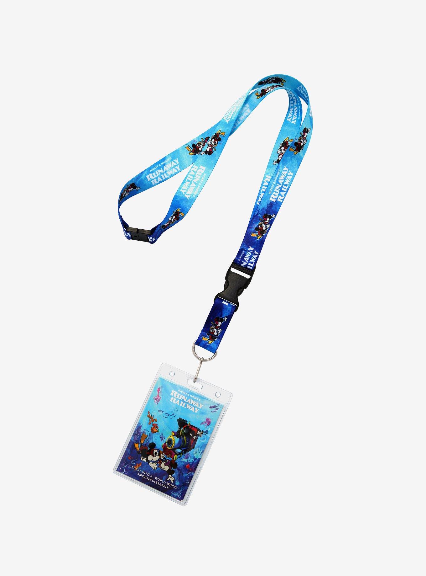 Disney Mickey & Minnie's Runaway Railway Lanyard - BoxLunch Exclusive, , hi-res