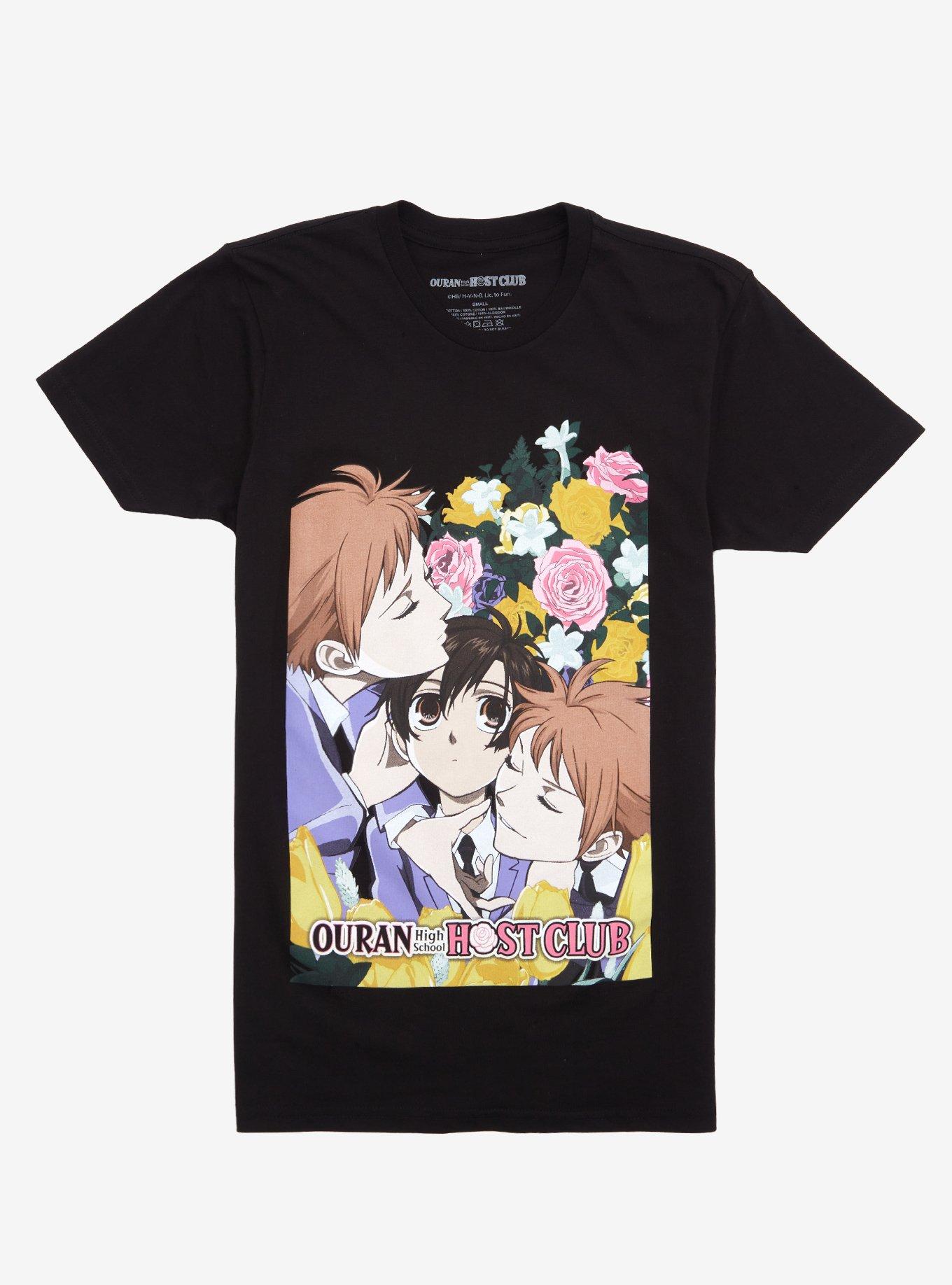 Ouran High School Host Club Hitachiin Twins Boyfriend Fit Girls T-Shirt, , hi-res