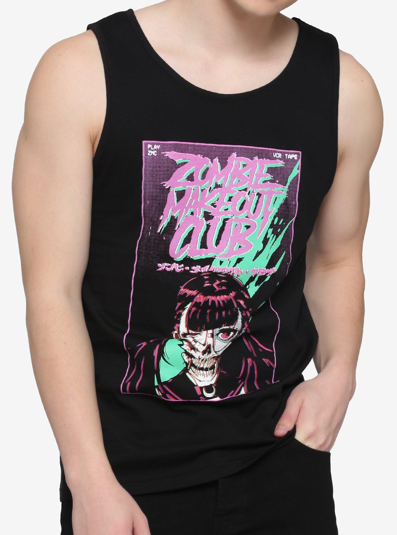 Zombie Makeout Club Neon Tank Top, MULTI, hi-res