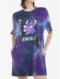 Disney Lilo & Stitch Cosmic Stitch Tie-Dye T-Shirt Dress, MULTI, hi-res