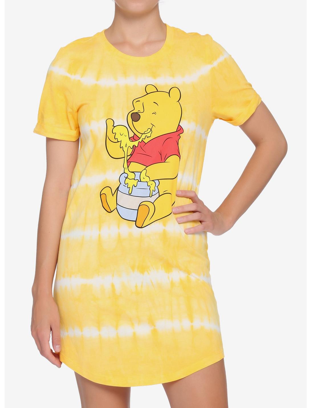 Disney Winnie The Pooh Hunny Tie-Dye T-Shirt Dress, MULTI, hi-res