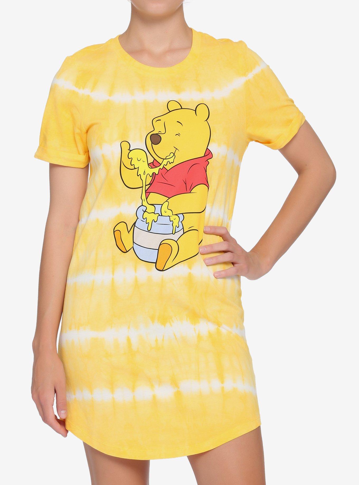 Disney Winnie The Pooh Hunny Tie-Dye T-Shirt Dress, MULTI, hi-res