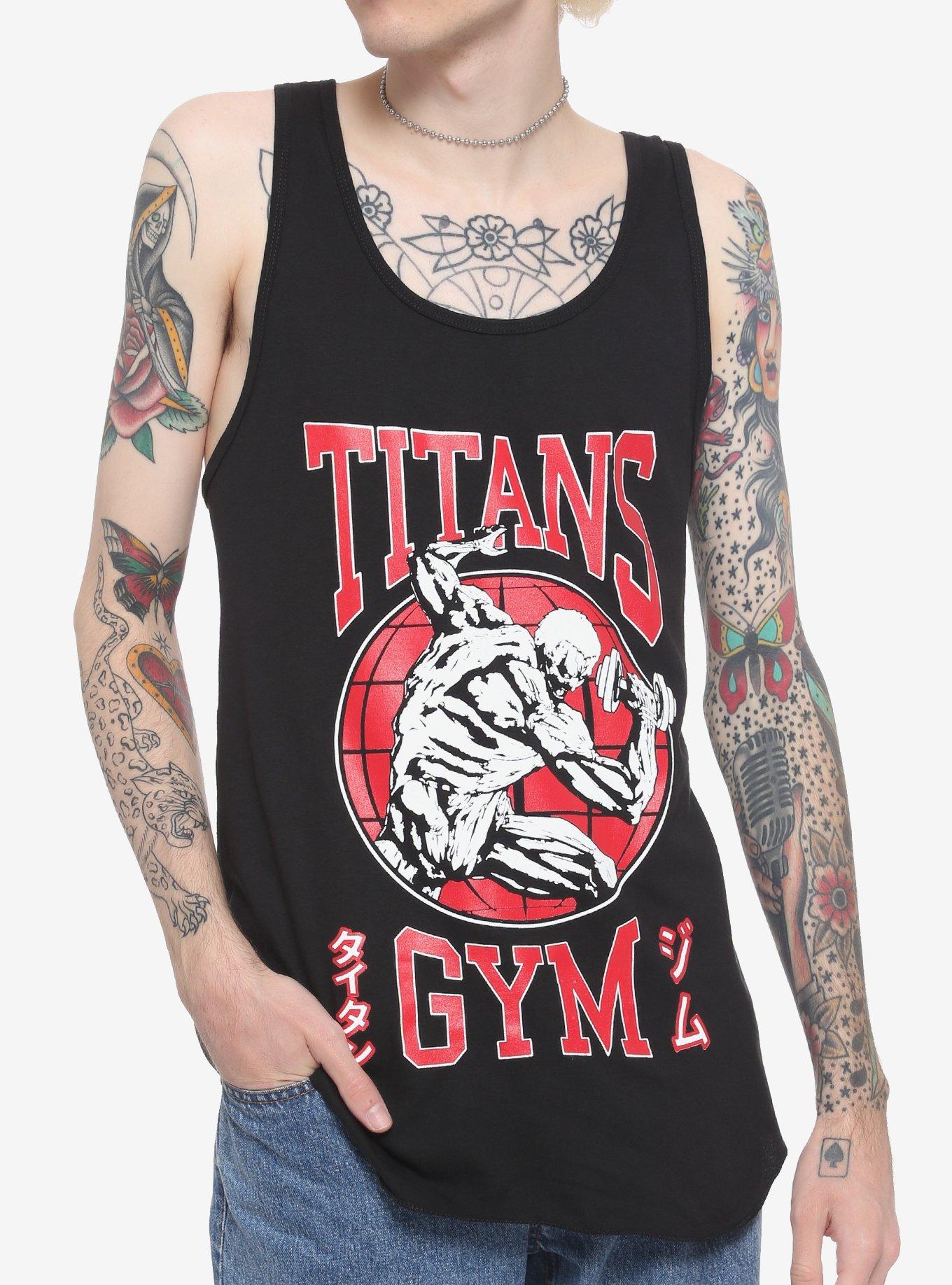 Armored Titans Gym T-Shirt - Ink In Action