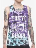 Tokyo Ghoul Mask Tie-Dye Tank Top, MULTI, hi-res