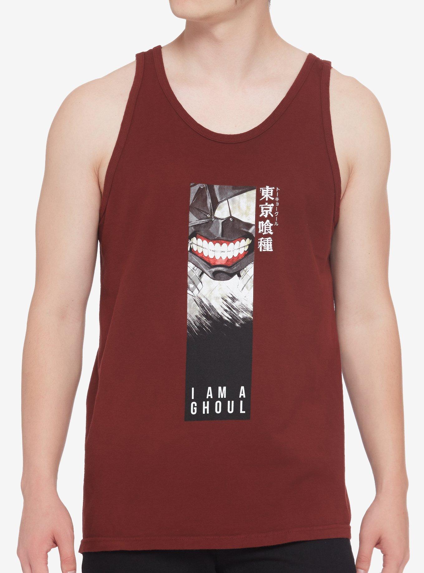 Tokyo Ghoul I Am A Ghoul Tank Top, MULTI, hi-res