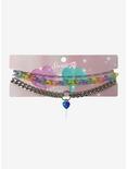Heart Lollipop Pastel Chain Necklace Set, , hi-res